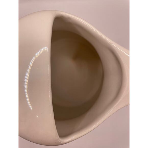 RAE DUNN " WATER " Watering Can/Pitcher Cream Color With Black Letters - Picture 6 of 7